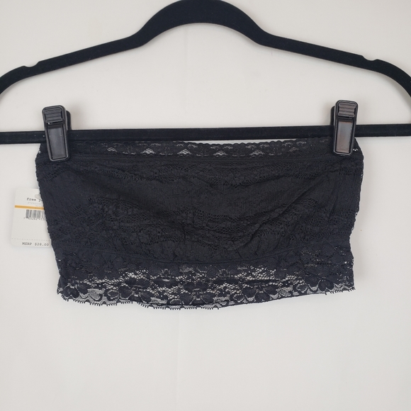 Free People intimately Bandeu Scallop Bralette New - Picture 5 of 6